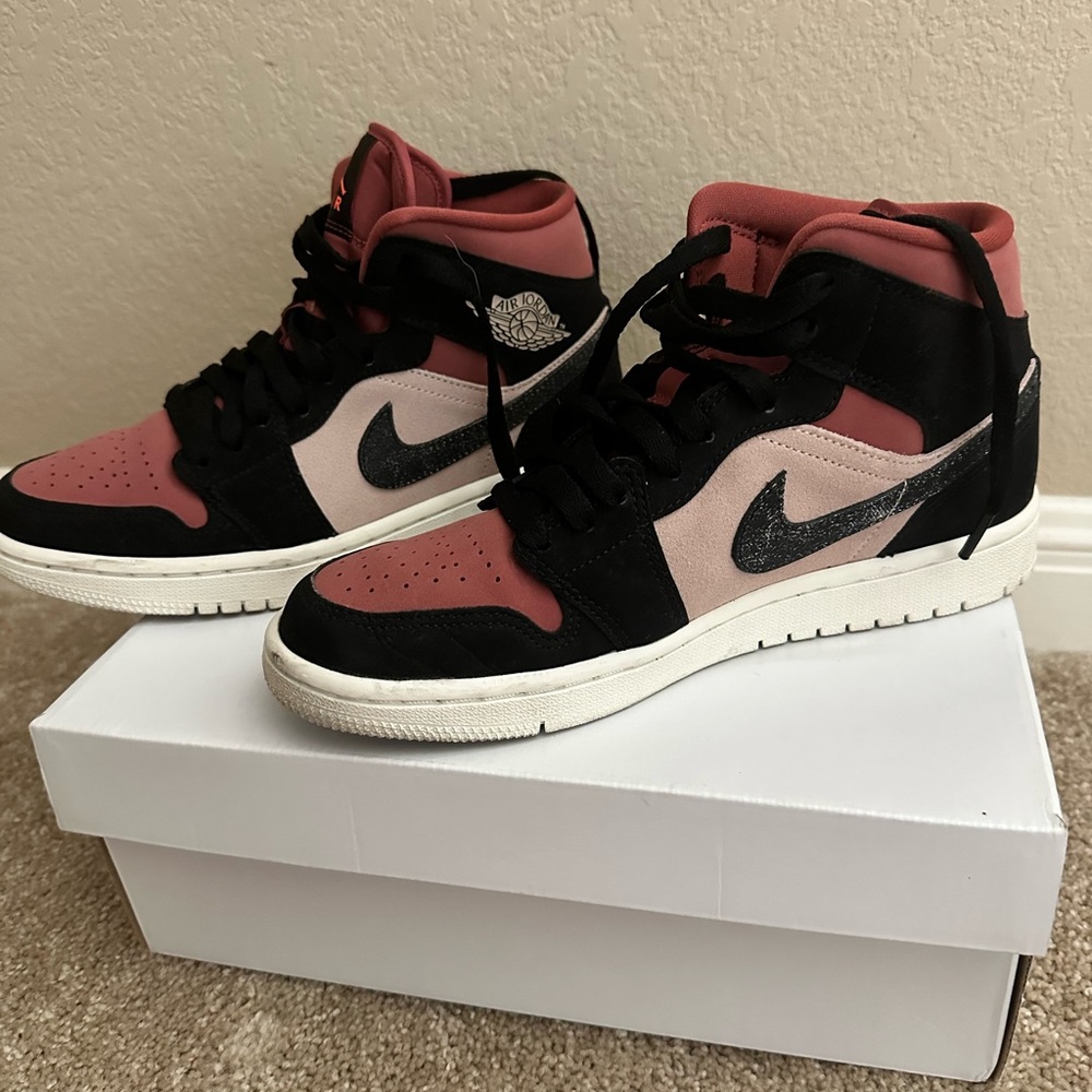 Air Jordan 1 Mid Canyon Rust for women 7.5